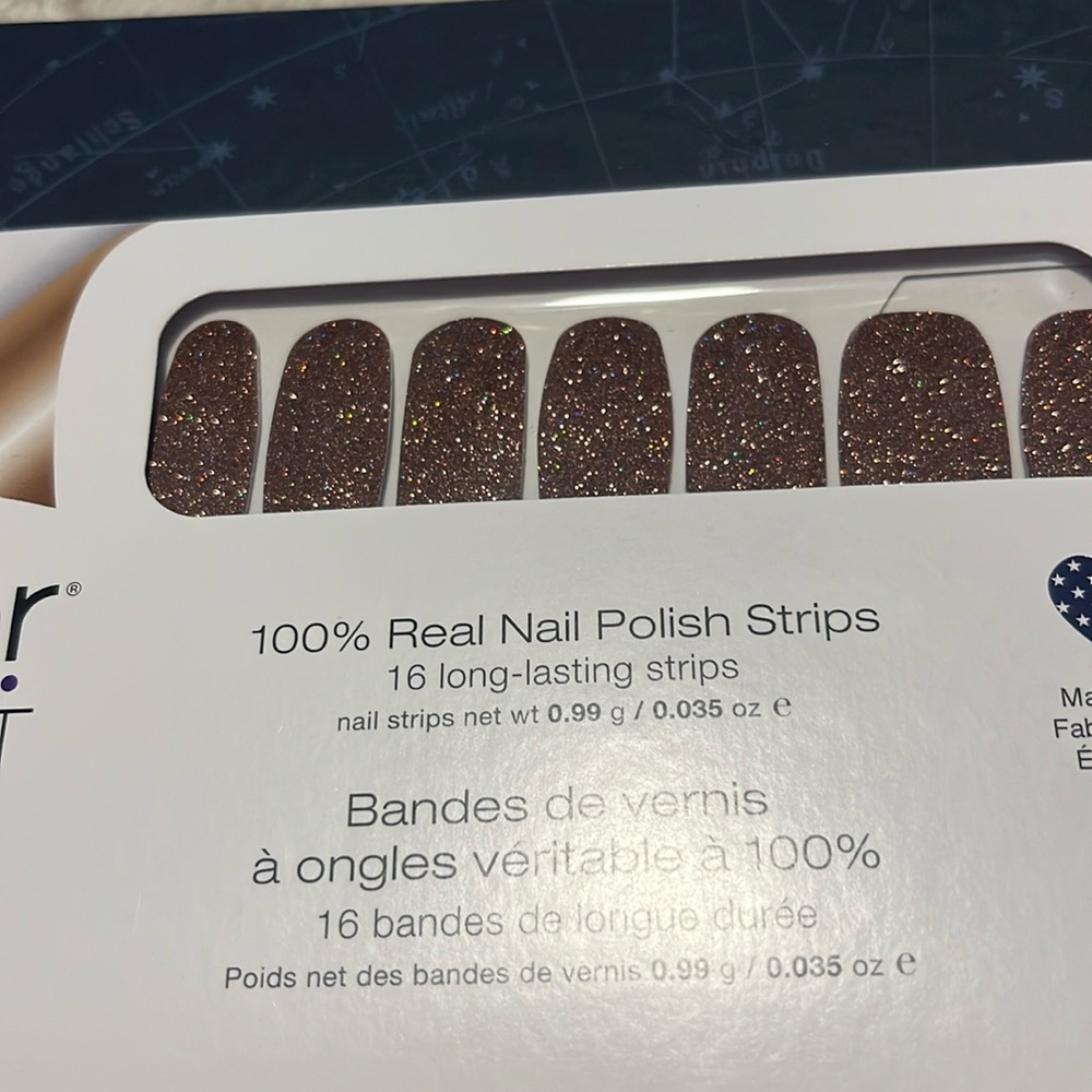 Color Street nail set sahara jewel